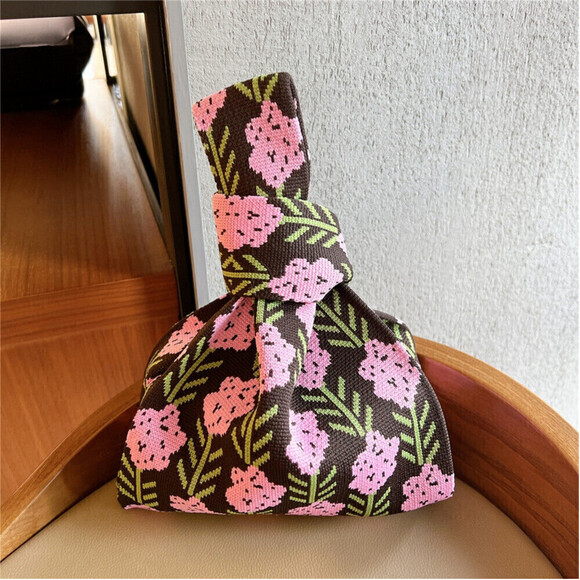 Floral Bucket Purse - Picture 1 of 3